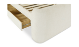 sophia queen bed - white by Moe's Home at Eve Furniture