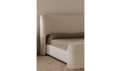 sophia queen bed - white by Moe's Home at Eve Furniture