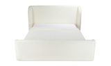 sophia queen bed - white by Moe's Home at Eve Furniture