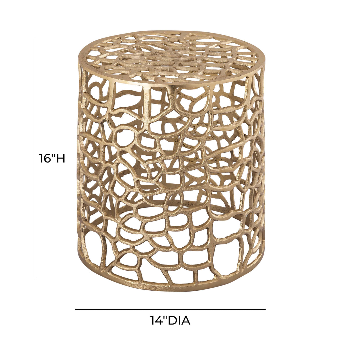 Sophia Side Table by TOV Furniture at Eve Furniture