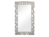 Sophia White Carved Mirror by Classic Home at Eve Furniture