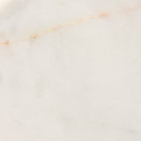 Sophia White Marble Set of 2 Wall Hooks by Mercana at Eve Furniture