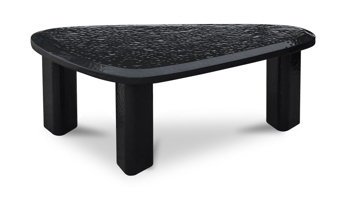 Sophie Outdoor Nesting Table Set Charcoal Lacquer by Moe's Home at Eve Furniture