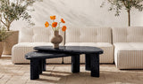 Sophie Outdoor Nesting Table Set Charcoal Lacquer by Moe's Home at Eve Furniture
