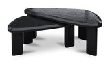 Sophie Outdoor Nesting Table Set Charcoal Lacquer by Moe's Home at Eve Furniture