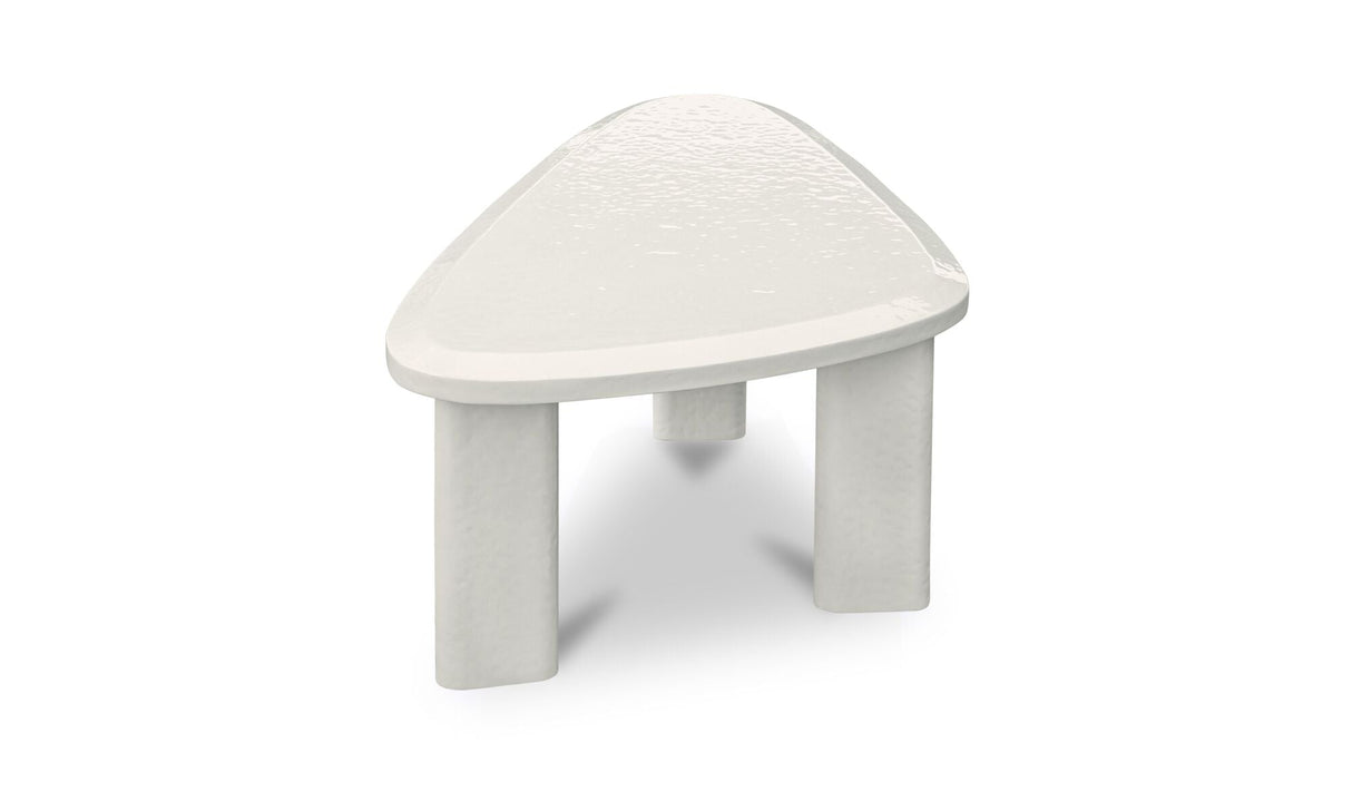 Sophie Outdoor Nesting Table Set Cream Lacquer by Moe's Home at Eve Furniture