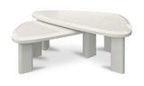 Sophie Outdoor Nesting Table Set Cream Lacquer by Moe's Home at Eve Furniture