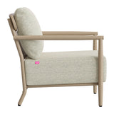 Sora Green Outdoor Armchair by Zuomod at Eve Furniture