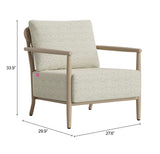 Sora Green Outdoor Armchair by Zuomod at Eve Furniture