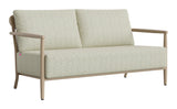 Sora Green Outdoor Loveseat by Zuomod at Eve Furniture