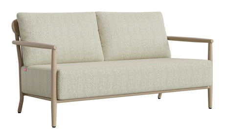 Sora Green Outdoor Loveseat by Zuomod at Eve Furniture