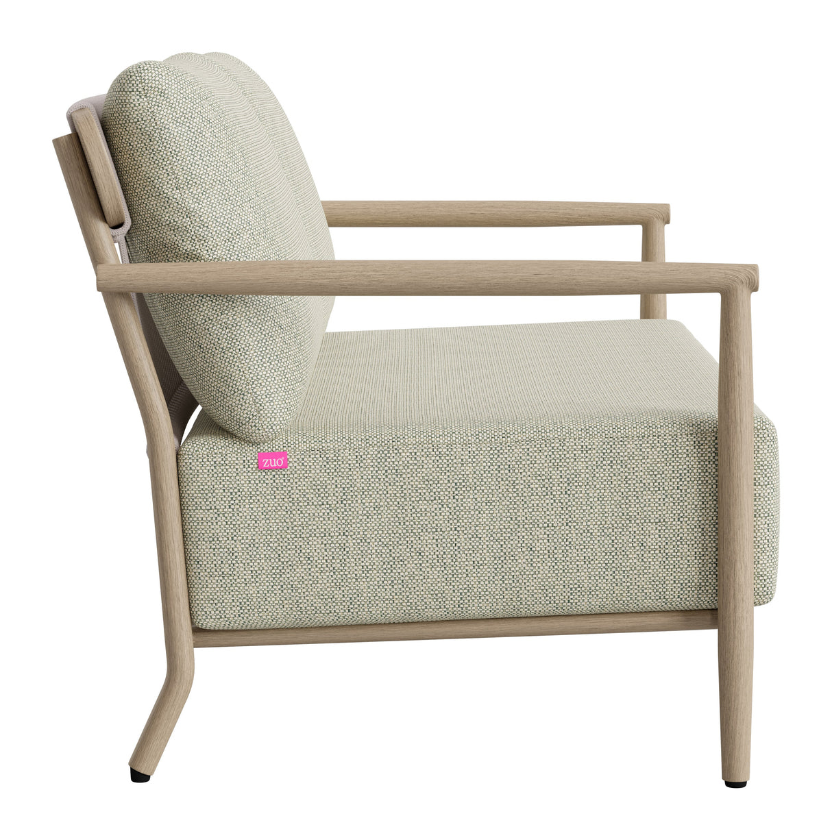 Sora Green Outdoor Loveseat by Zuomod at Eve Furniture