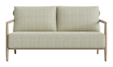 Sora Green Outdoor Loveseat by Zuomod at Eve Furniture