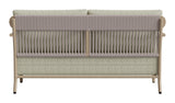 Sora Green Outdoor Loveseat by Zuomod at Eve Furniture