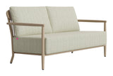 Sora Green Outdoor Loveseat by Zuomod at Eve Furniture