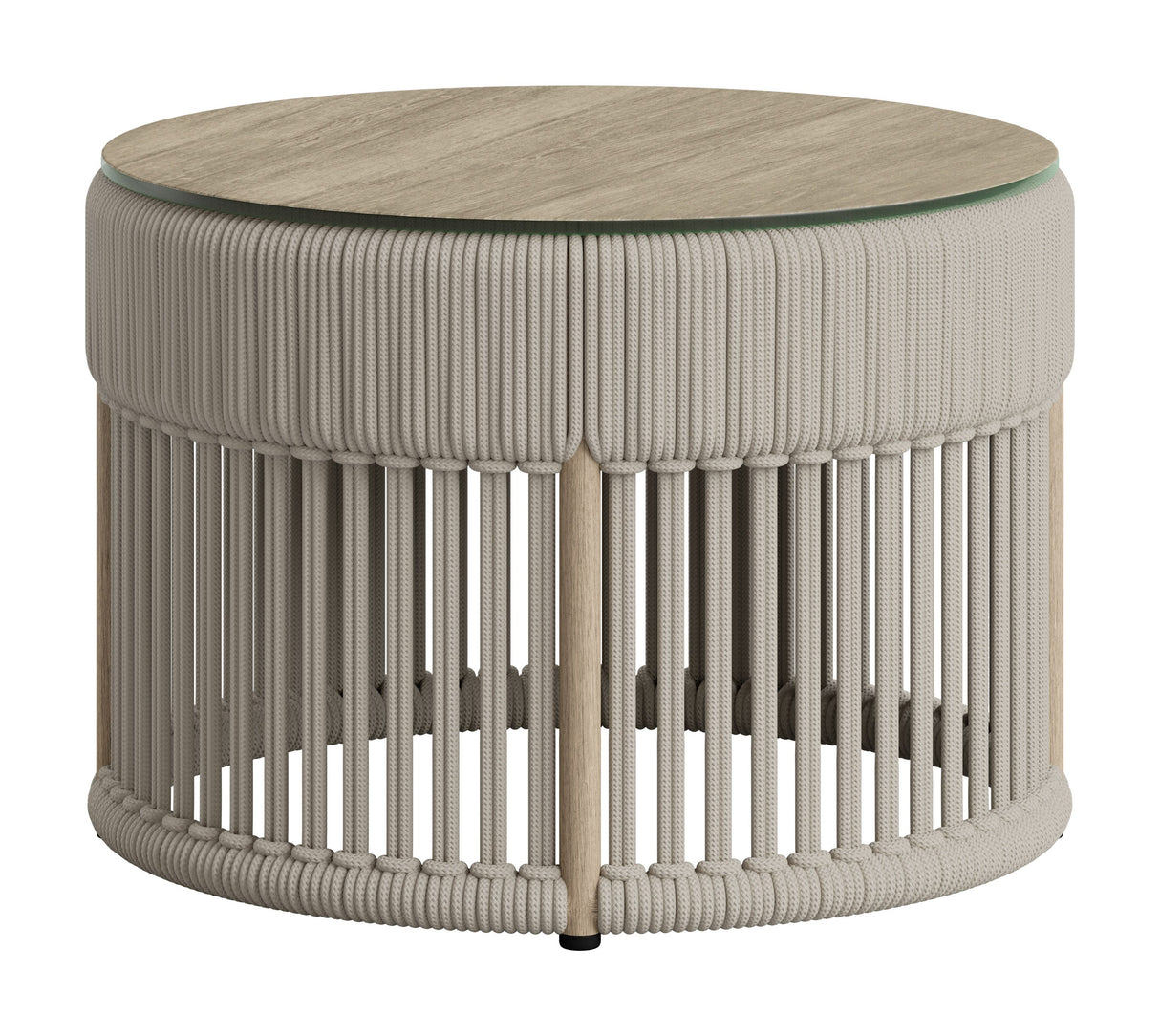 Sora Natural Outdoor Coffee Table by Zuomod at Eve Furniture