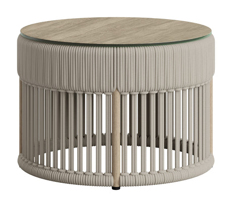 Sora Natural Outdoor Coffee Table by Zuomod at Eve Furniture