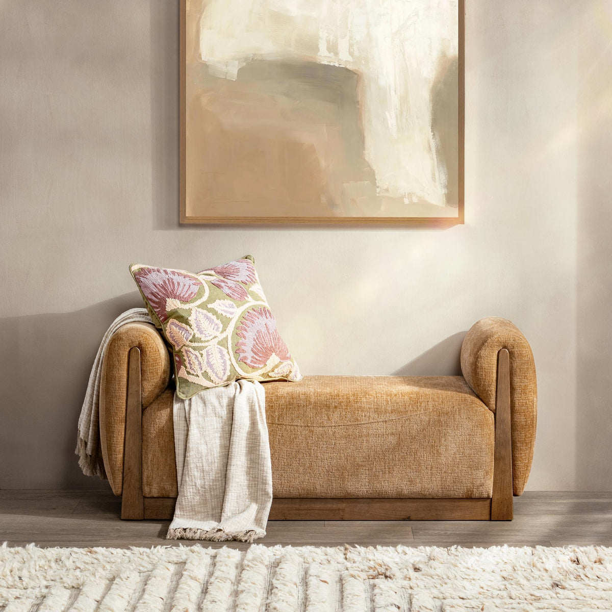 Soraya Accent Bench by Classic Home at Eve Furniture