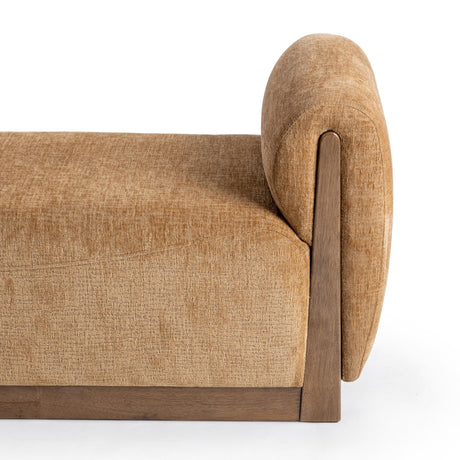 Soraya Spiced Amber Accent Bench by Classic Home at Eve Furniture