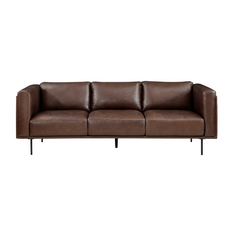 Soren Brown 2-Piece Living Room Set by Homelegance at Eve Furniture