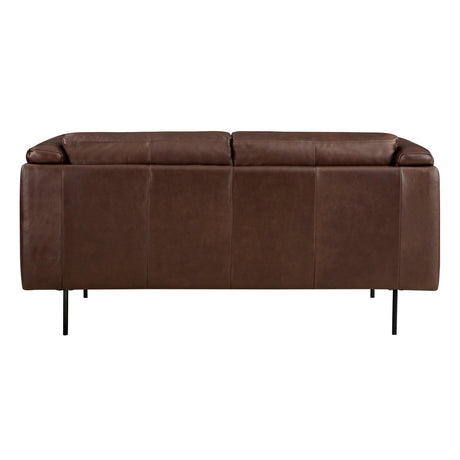 Soren Brown Loveseat by Homelegance at Eve Furniture