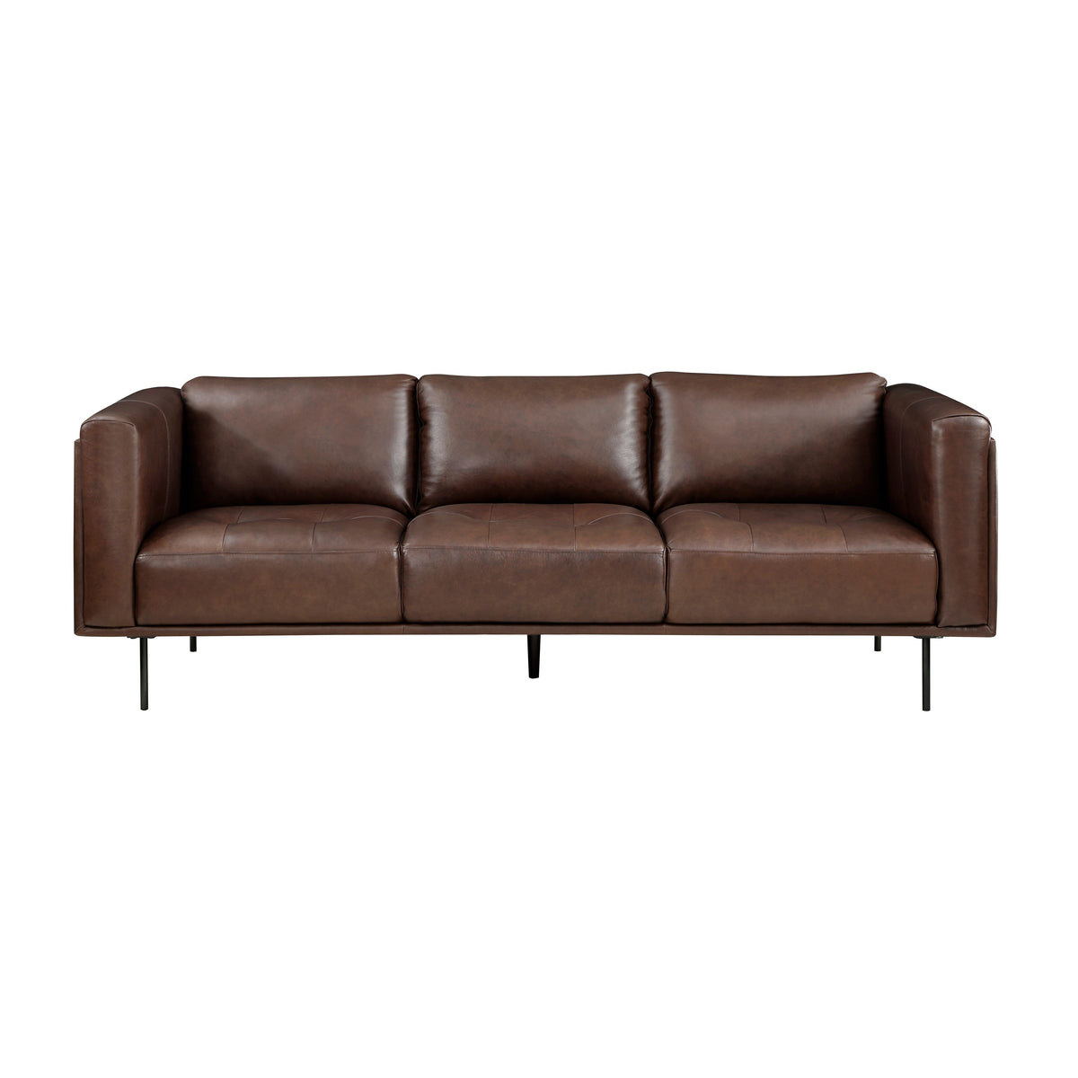Soren Brown Sofa by Homelegance at Eve Furniture