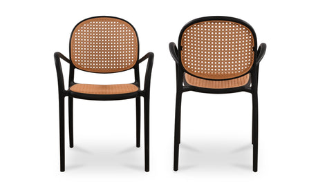 Soren Outdoor Dining Chair Black by Moe's Home at Eve Furniture