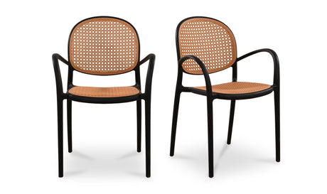 Soren Outdoor Dining Chair Black by Moe's Home at Eve Furniture