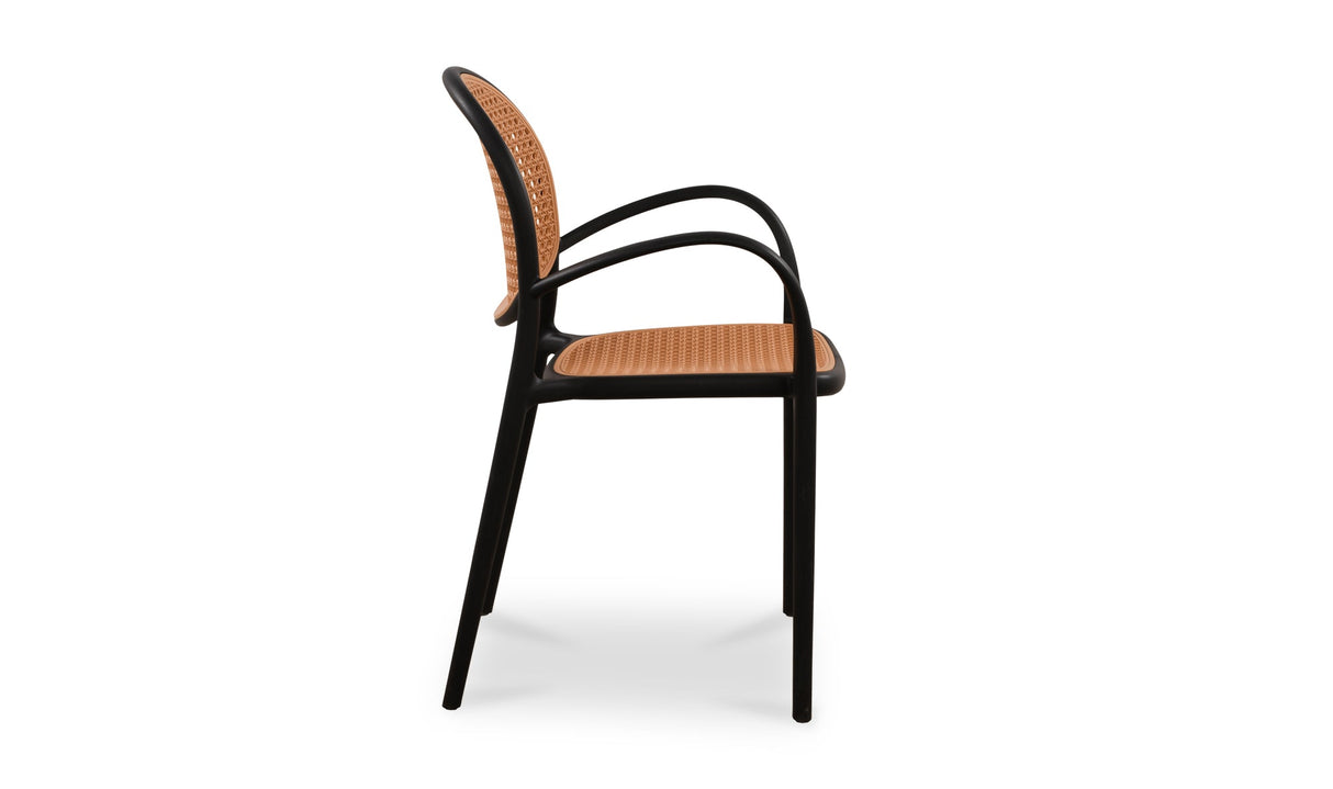 Soren Outdoor Dining Chair Black by Moe's Home at Eve Furniture