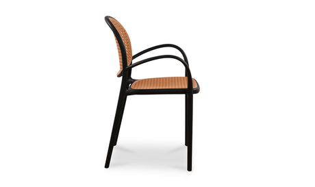 Soren Outdoor Dining Chair Black by Moe's Home at Eve Furniture