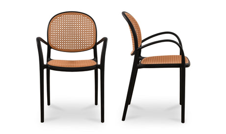 Soren Outdoor Dining Chair Black by Moe's Home at Eve Furniture