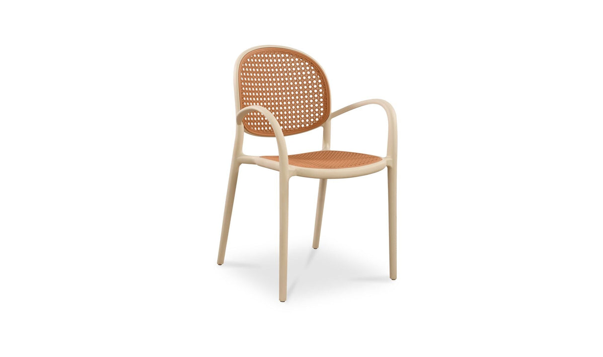 Soren Outdoor Dining Chair White by Moe's Home at Eve Furniture