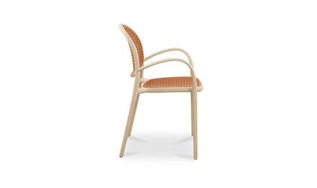 Soren Outdoor Dining Chair White by Moe's Home at Eve Furniture