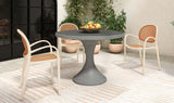 Soren Outdoor Dining Chair White by Moe's Home at Eve Furniture