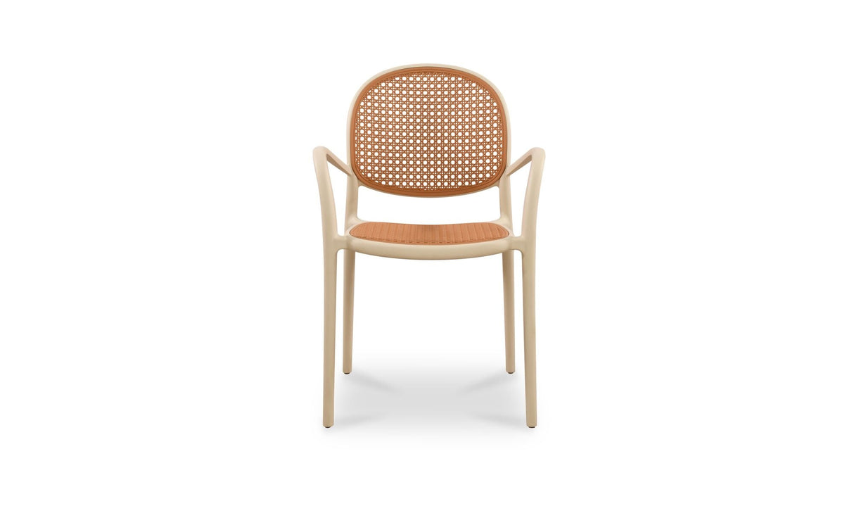 Soren Outdoor Dining Chair White by Moe's Home at Eve Furniture