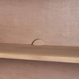 Sorina Reverse Fluted Light Brown Wood Accent Cabinet by Mercana at Eve Furniture
