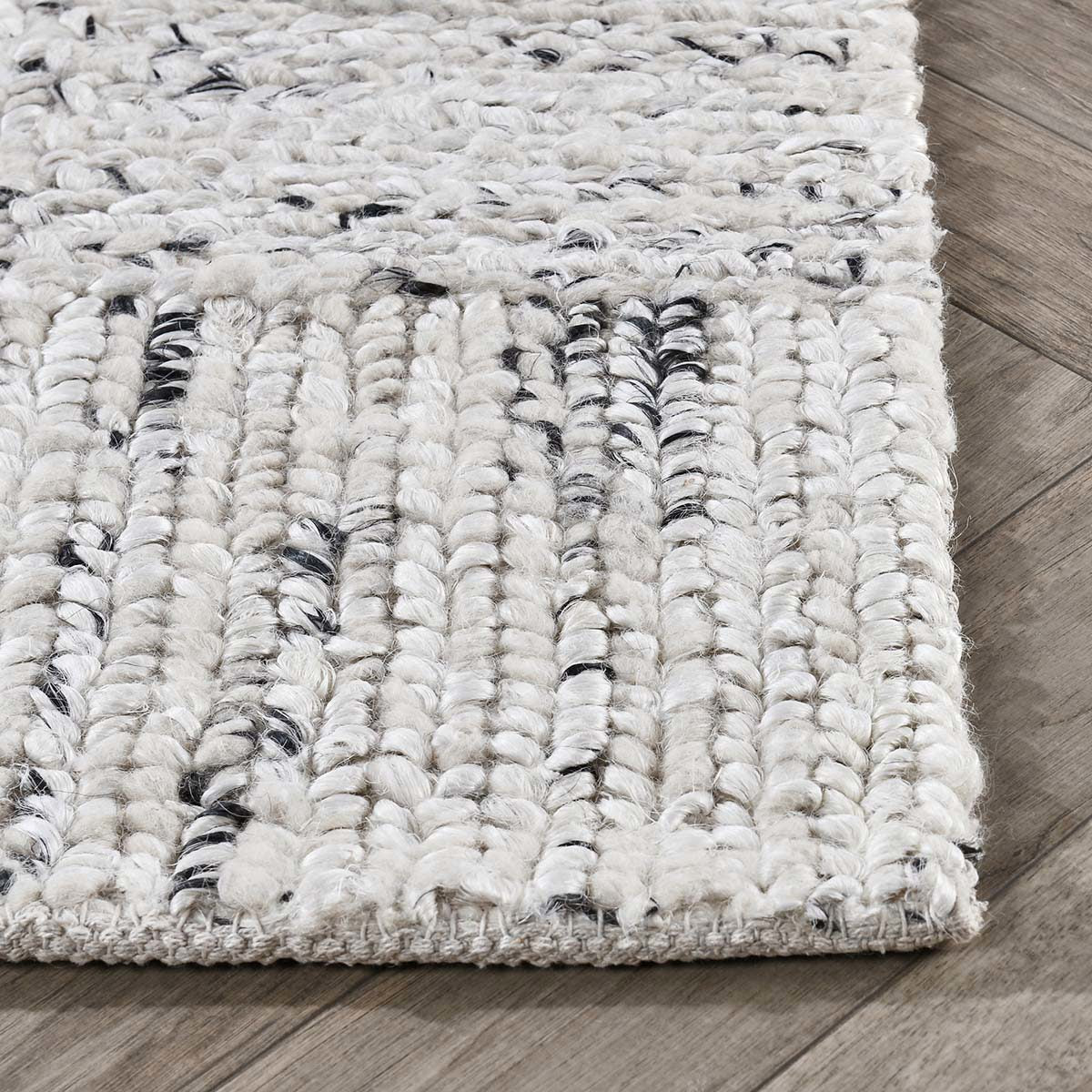 Sosa Ivory/Black Rug by Classic Home at Eve Furniture