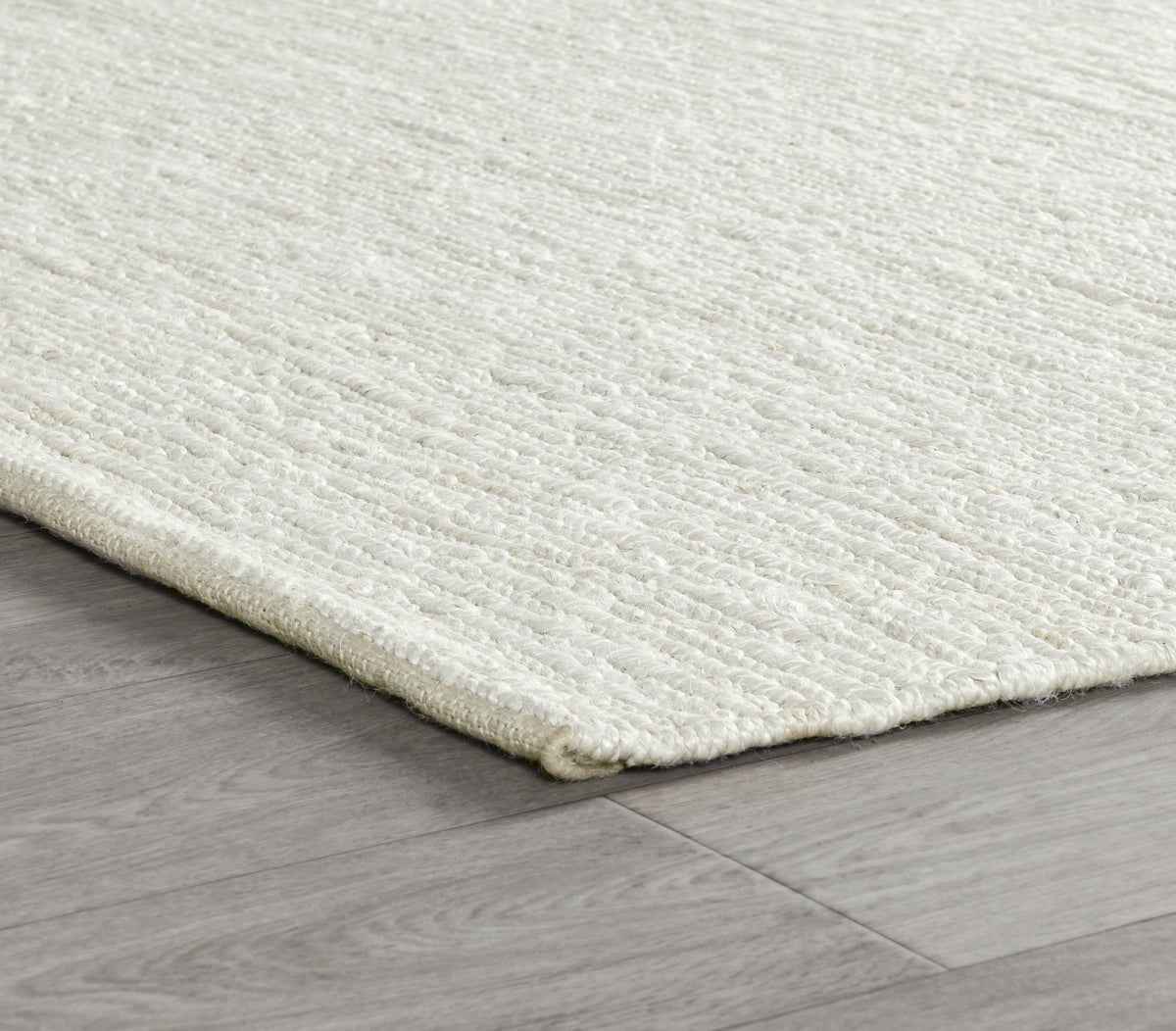 Soumak Jute Ivory Rug by Classic Home at Eve Furniture