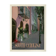 South Carolina Go USA (L) by Mercana Studio a Hand Embellished Decograph Framed Art Print by Mercana at Eve Furniture