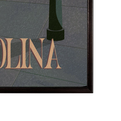 South Carolina Go USA (SM) by Mercana Studio a Hand Embellished Decograph Framed Art Print by Mercana at Eve Furniture