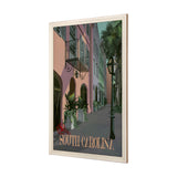 South Carolina Go USA (XL) by Mercana Studio Hand Embellished Decograph Framed Art Print under Glass by Mercana at Eve Furniture