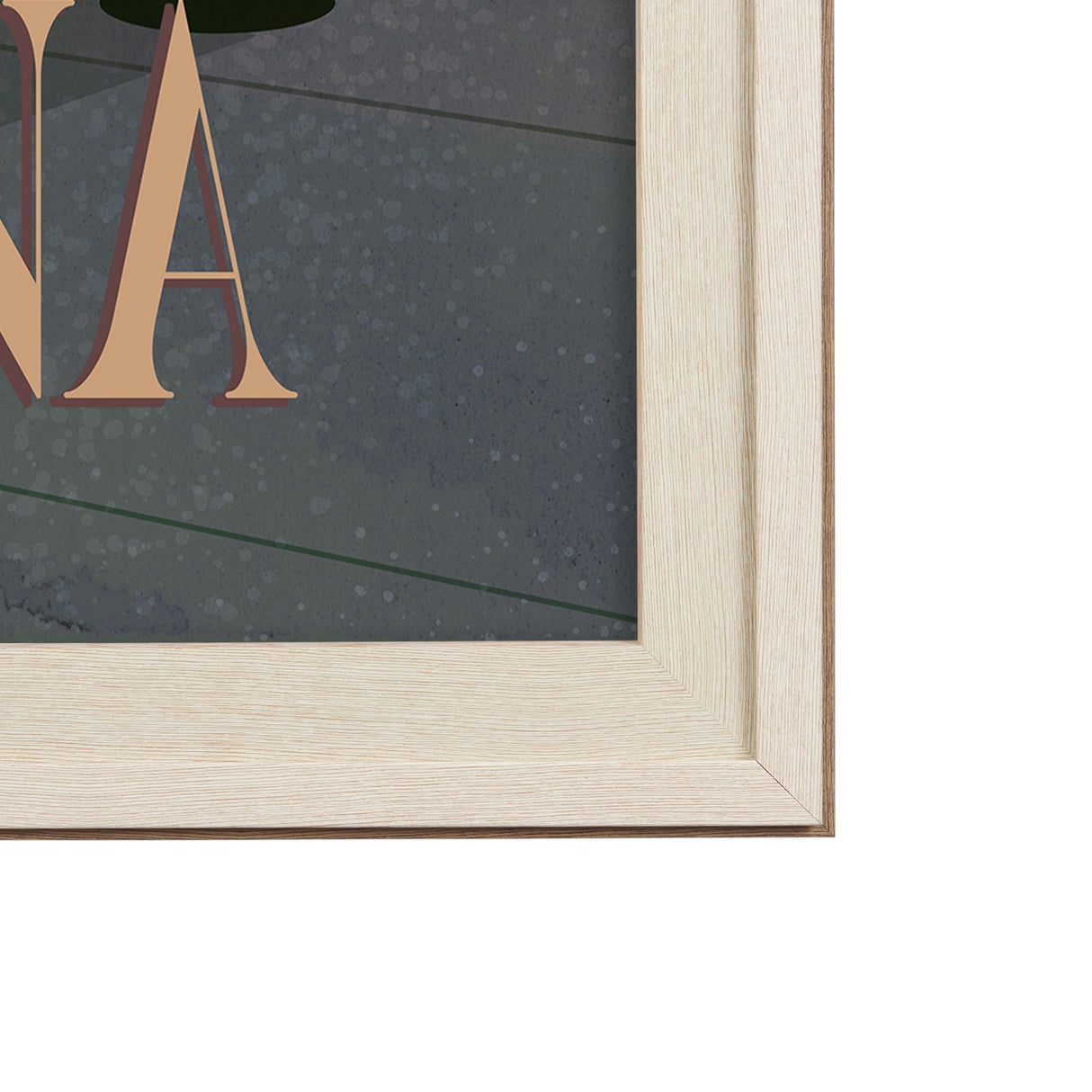 South Carolina Go USA (XL) by Mercana Studio Hand Embellished Decograph Framed Art Print under Glass by Mercana at Eve Furniture