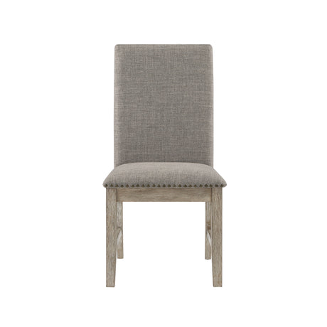 Southlake Brownish Gray Dining Side Chair, Set of 2 by Homelegance at Eve Furniture