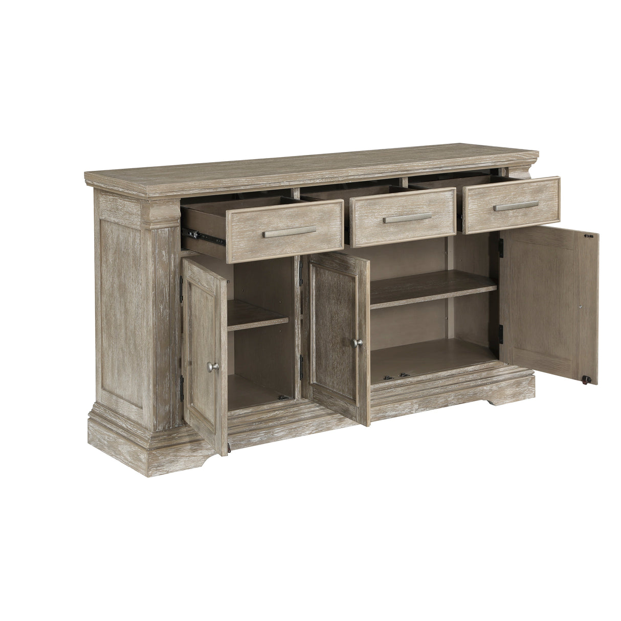 Southlake Brownish Gray Server by Homelegance at Eve Furniture