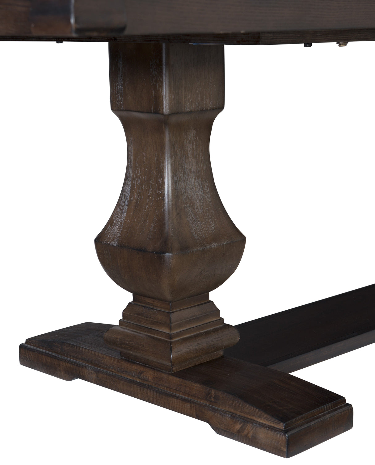 Southlake Wire Brushed Rustic Brown Dining Table by Homelegance at Eve Furniture