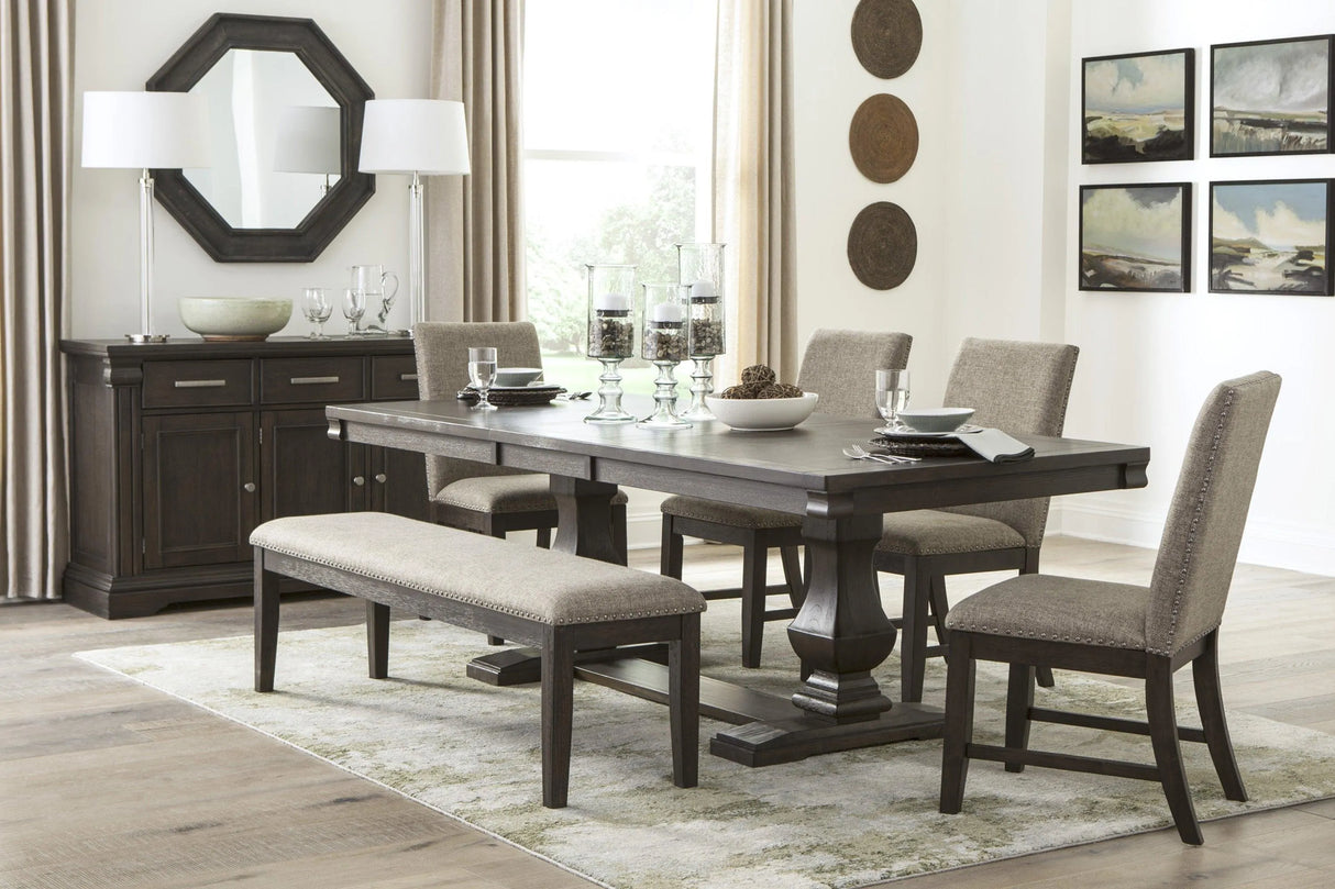 Southlake Wire Brushed Rustic Brown Server by Homelegance at Eve Furniture