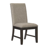 Southlake Wire Brushed Rustic Brown Side Chair, Set of 2 by Homelegance at Eve Furniture