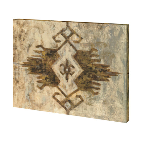 Southwest Design I by Mercana Studio a Hand Embellished Textured Canvas by Mercana at Eve Furniture