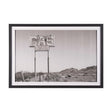 Southwest Gas Station by Nathan Larson a Hand Embellished Framed Photo Art Print Matted under Glass by Mercana at Eve Furniture