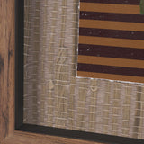Southwestern Landscape No.3 by The Miuus Studio Textured Framed Artwork Matted under Glass by Mercana at Eve Furniture